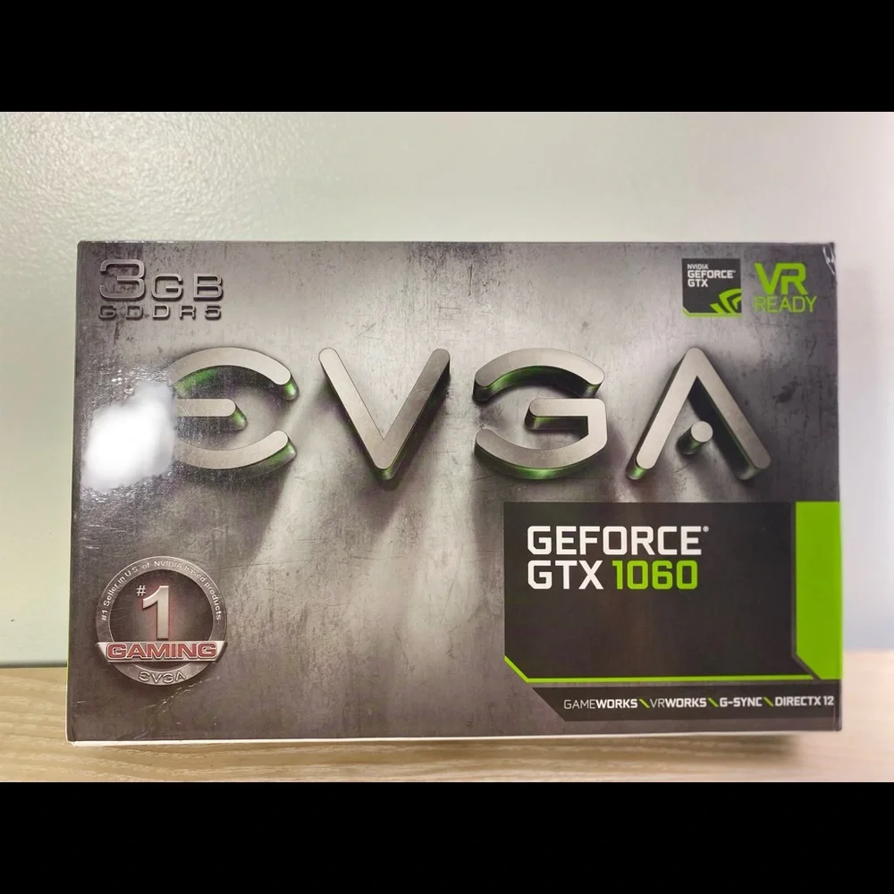 EVGA GTX 1060 3 GB VERY GOOD CONDITION PC GAMING CARD!